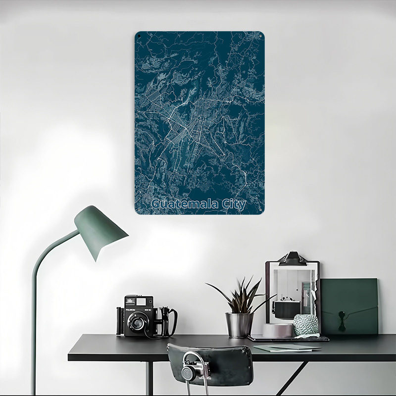 Mapa de Cidade da Guatemala em - Custom Map Poster avaliação e preço