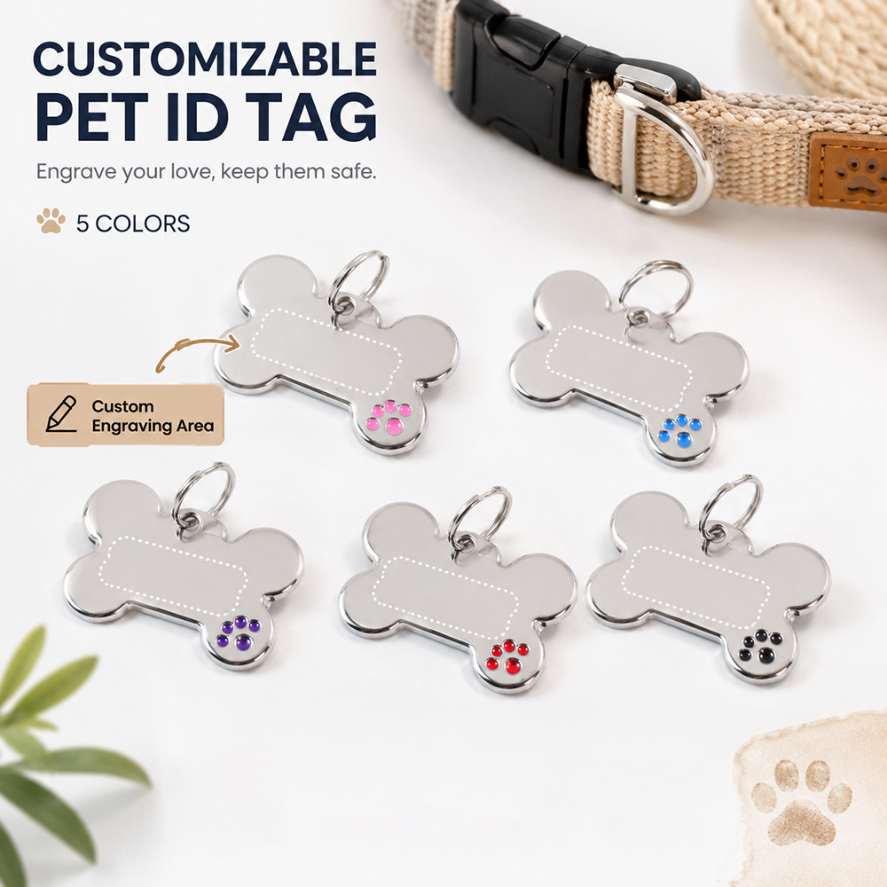 Etiqueta de Identificação Pers - Pet Portrait Custom avaliação e preço