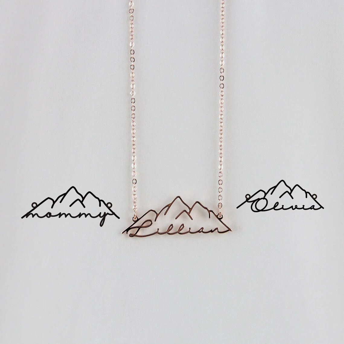 Nome personalizado colar moda  - Birth Flower Necklace avaliação e preço