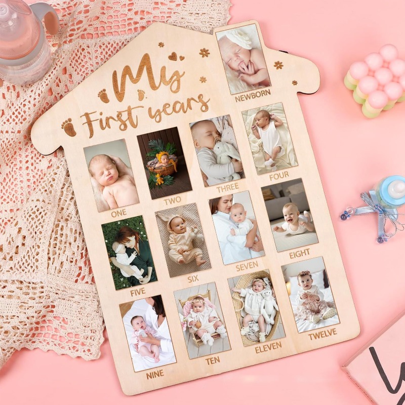 Moldura de foto comemorativa d - Engraved Wood Frame avaliação e preço