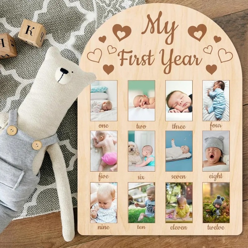Moldura de foto comemorativa d - Engraved Wood Frame avaliação e preço