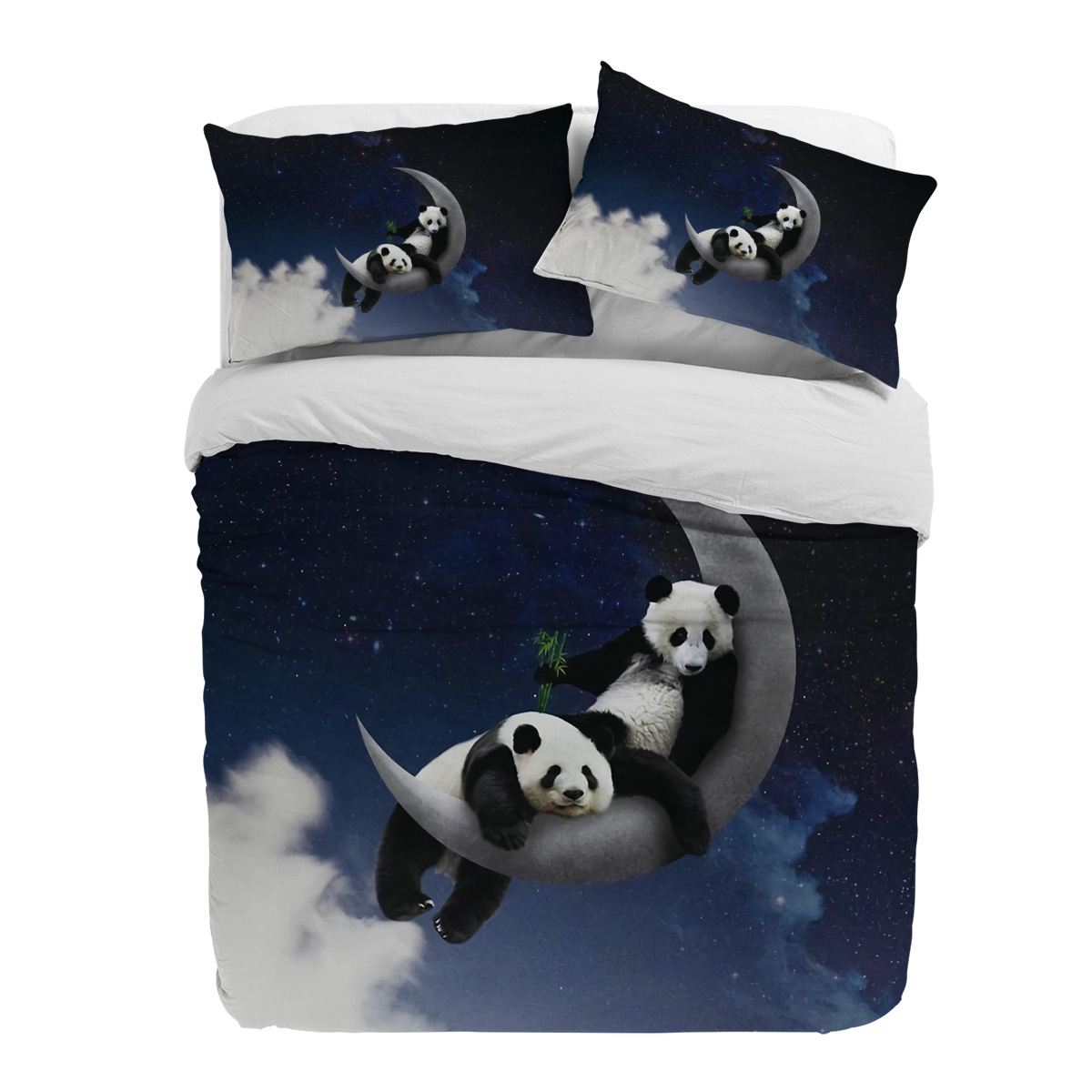 Lua noite céu panda bambu estr - Custom Night Sky avaliação e preço