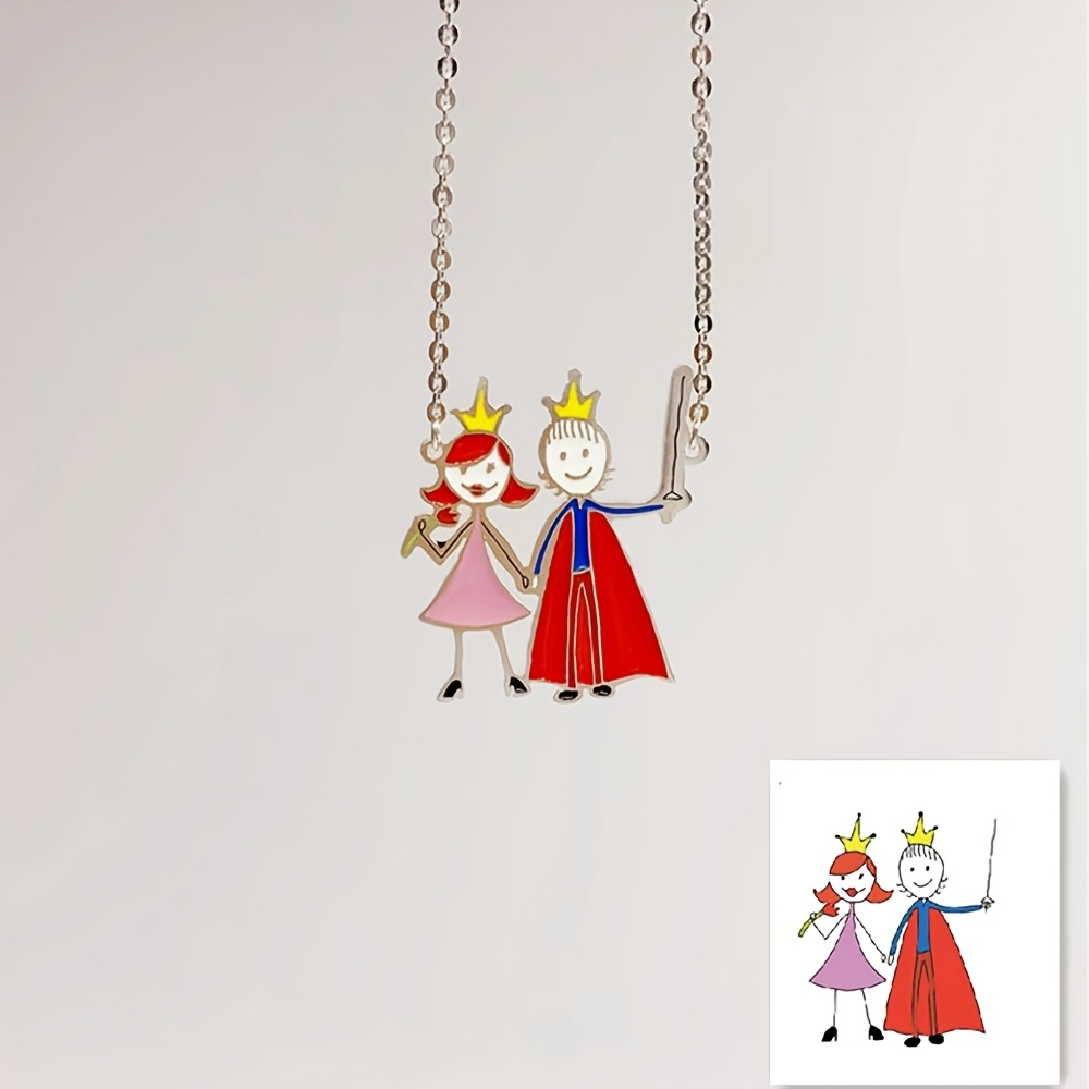 Colar com Pingente Esmaltado P - Name Necklace Custom avaliação e preço